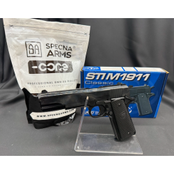 Colombisport - PISTOLET 6MM STI 1911 RESSORT