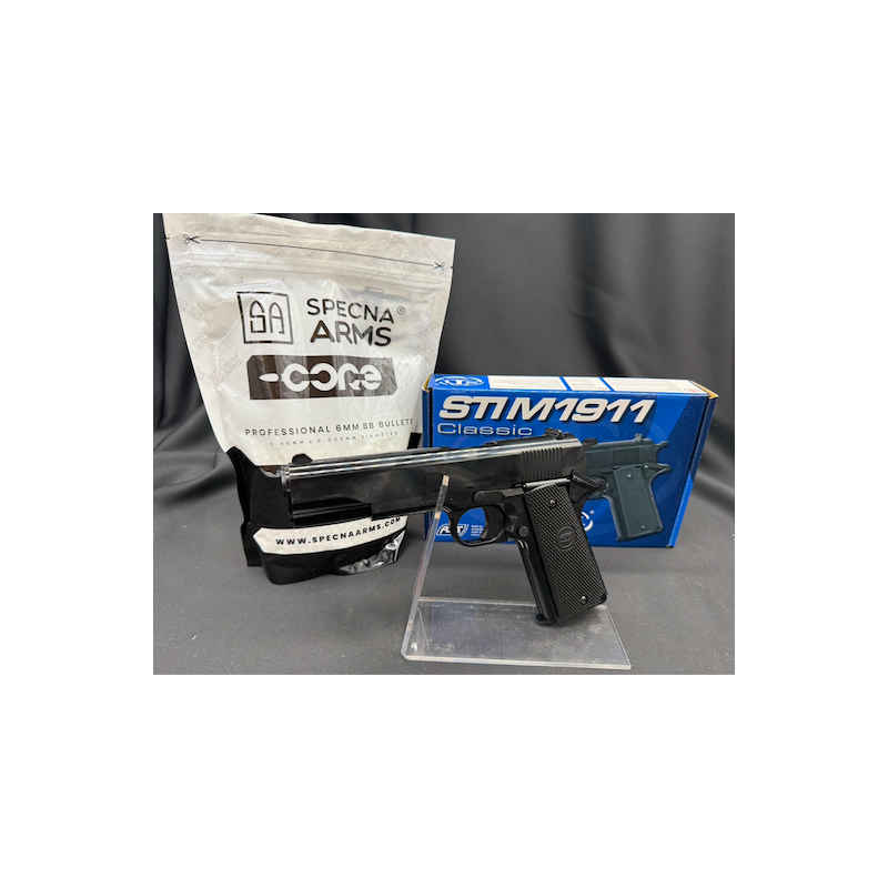 Colombisport - PISTOLET 6MM STI 1911 RESSORT