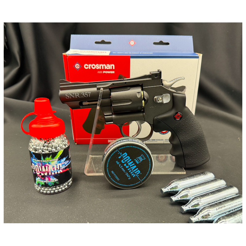 CROSMAN - REVOLVER 357 BB C4.5MM SNR 4.5J
