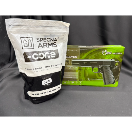 PISTOLET - "COMBAT ZONE 19ELEVEN" - Cal BBS 6MM