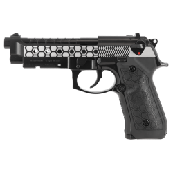 PISTOLET 6MM GAZ M9A1 HEX CUT GEN 2 BI-TON - Airsoft