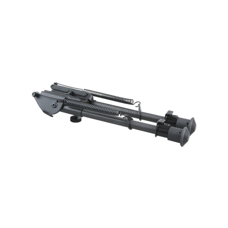 BIPIED 9-13.5 CARBON GRENADIERE RAIL WEAVER PIEDS RETRACTABLES 6N
