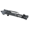 BIPIED 9-13.5 CARBON GRENADIERE RAIL WEAVER PIEDS RETRACTABLES 6N