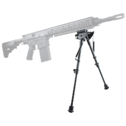 BIPIED 9-13.5 CARBON GRENADIERE RAIL WEAVER PIEDS RETRACTABLES 6N