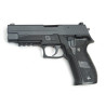 PISTOLET 6MM GAZ M25 RAIL NOIR - Airsoft