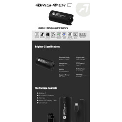 TRACEUR UNIT BRIGHTER C NOIR