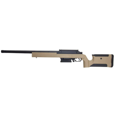 REPLIQUE LONGUE 6MM EMG HELIOS EV01 - TAN AIRSOFT