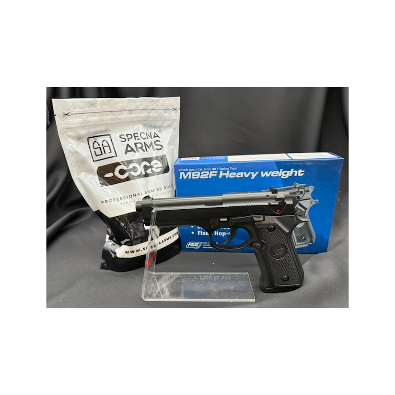 PISTOLET 6MM M92 HW RESSORT - AIRSOFT