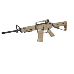 REPLIQUE LONGUE 6MM MT18 AEG TAN - AIRSOFT