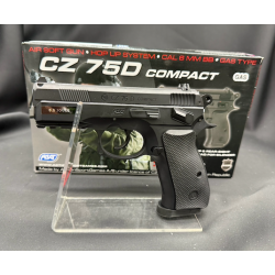 ASG  - PISTOLET 6MM CZ 75D COMPACT GAZ