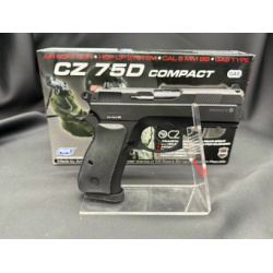 ASG  - PISTOLET 6MM CZ 75D COMPACT GAZ