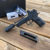 PACK PISTOLET CZ P09 AVEC TRACEUR ET OPTIQUE CO2 - AIRSOFT