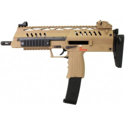 PISTOLET 6MM GAZ SMG 8 TAN - AIRSOFT
