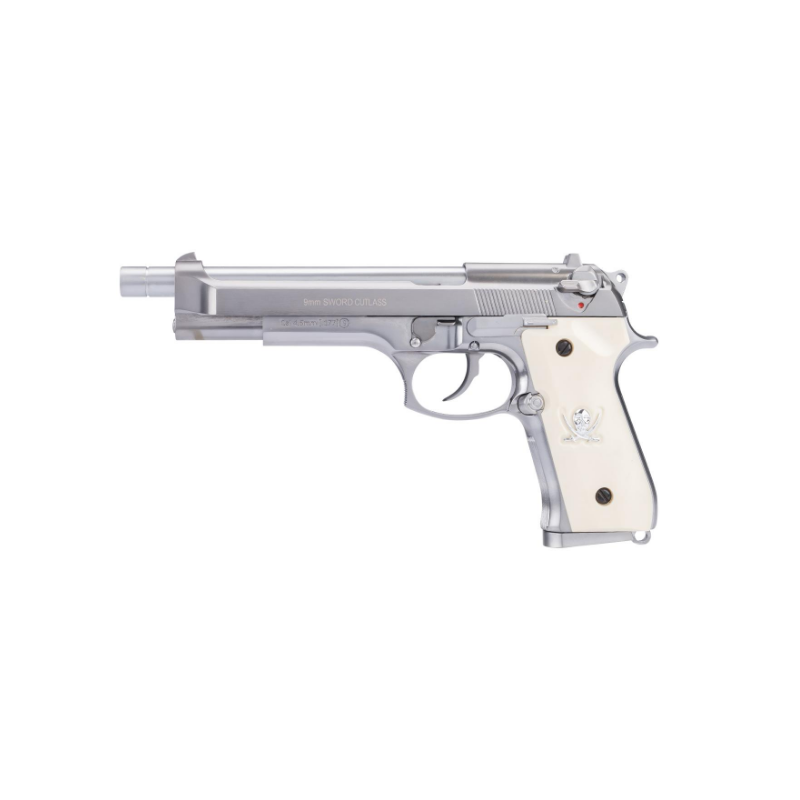 PISTOLET 6MM GAZ M9 LONG SWORD - AIRSOFT