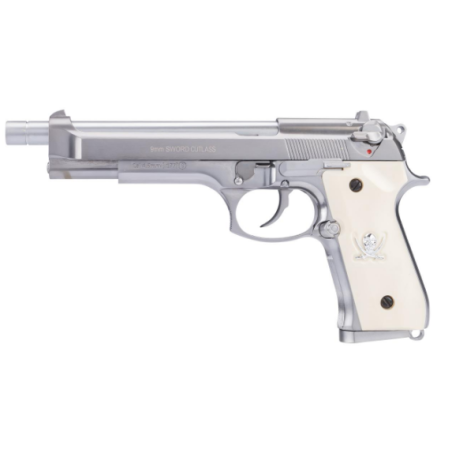PISTOLET 6MM GAZ M9 LONG SWORD - AIRSOFT