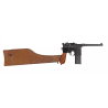 PISTOLET 6MM GAZ 712 NOIR - AIRSOFT
