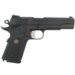 PISTOLET 6MM GAZ MEU NOIR - AIRSOFT