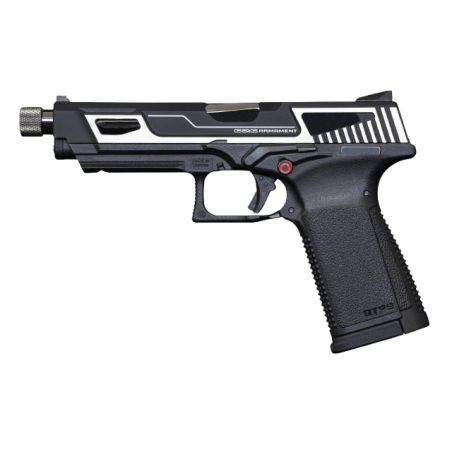 PISTOLET 6MM GTP9 MS SILVER GAZ - AIRSOFT