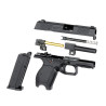 PISTOLET 6MM KW-15 BLOWBACK NOIR - AIRSOFT