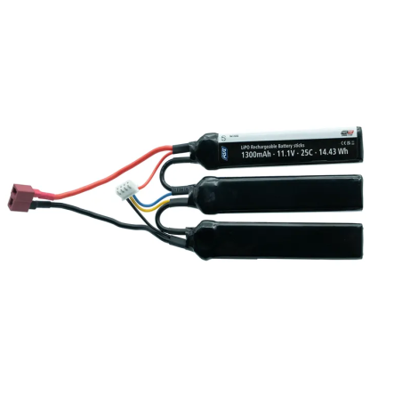 BATTERIE LI-PO 11.1V 1300 MAH STICKS T DEAN