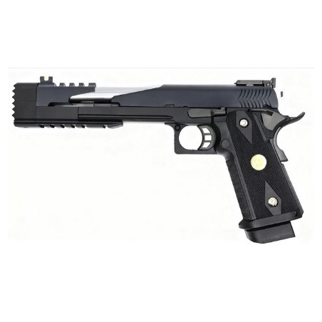 PISTOLET 6MM GAZ 7 DRAGON B NOIR - AIRSOFT