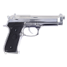 PISTOLET 6MM GAZ M9 SILVER - AIRSOFT