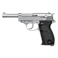 PISTOLET 6MM GAZ CP38 L SILVER - AIRSOFT