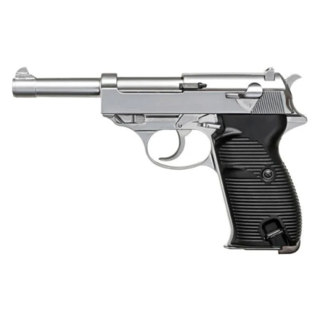 PISTOLET 6MM GAZ CP38 L SILVER - AIRSOFT