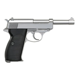 PISTOLET 6MM GAZ CP38 L SILVER - AIRSOFT