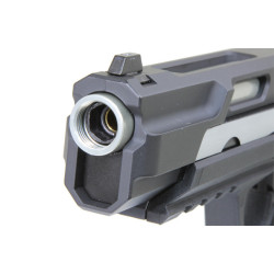 PISTOLET 6MM PIRANHA MK I SILVER - AIRSOFT