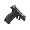PISTOLET 6MM MKW BLOWBACK METAL NOIR ET CHROME - AIRSOFT