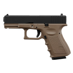 PISTOLET 6MM KP-23 GAZ TAN - AIRSOFT