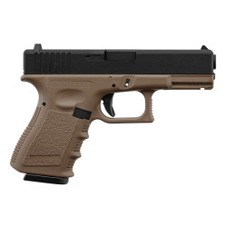 PISTOLET 6MM KP-23 GAZ TAN - AIRSOFT