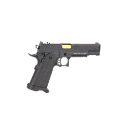 PISTOLET 6MM SA-VGP19 VAPOR OPTIC READY BLACK AND GOLD - AIRSOFT