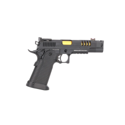 PISTOLET 6MM SA-VGP23 VAPOR OPTIC READY BLACK AND GOLD - AIRSOFT
