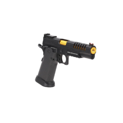 PISTOLET 6MM SA-VGP25 VAPOR OPTIC READY BLACK AND GOLD - AIRSOFT