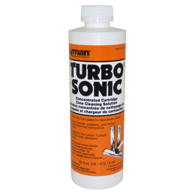 SOLUTION TURBO SONIC POUR BAC A ULTRASONS (POUR ETUIS) 16 OZ