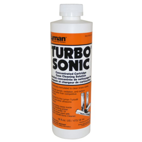 SOLUTION TURBO SONIC POUR BAC A ULTRASONS (POUR ETUIS) 16 OZ