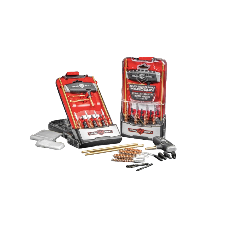 KIT DE NETTOYAGE POUR ARMES DE POING - GUN BOSS PRO