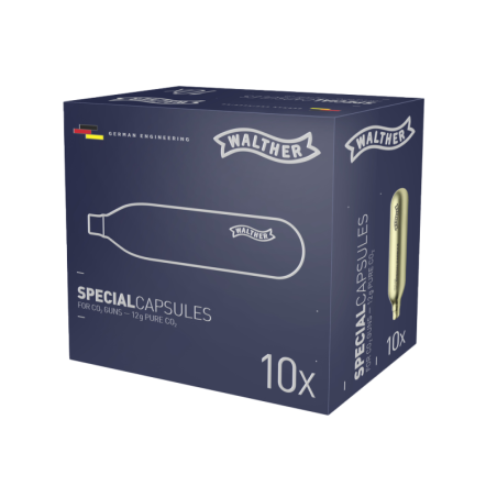 CAPSULE CO2 12G X10 WALTHER