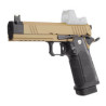 Pistolet ARCTURUS TEMPEST 4.3'' HI-CAPA GBB DG™ DUTY GRADE BLK/TAN OPTIC READY -AIRSOFT