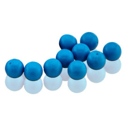 CAL. 50 - BILLES DE DÉFENSE CAOUTCHOUC- TUBE DE 10 BILLES