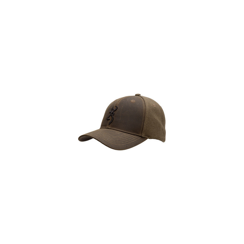 CASQUETTE ELITE WAX BROWN