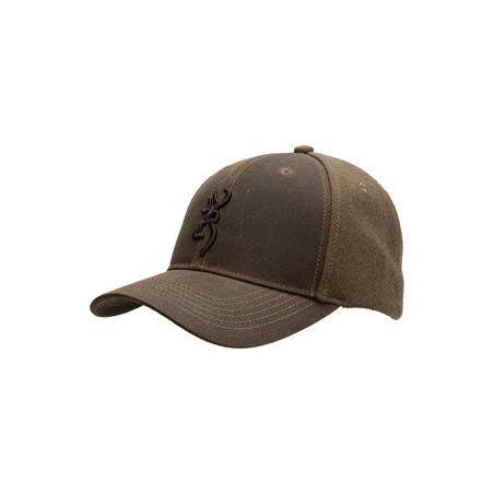 CASQUETTE ELITE WAX BROWN