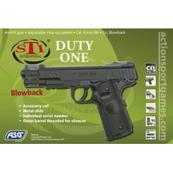 PISTOLET ASG STI DUTY ONE CO2 GBB - AIRSOFT
