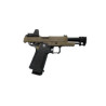PISTOLET ARCTURUS PISTOLET GBB VANGUARD 4.3'' RDS COMP BLK/TAN