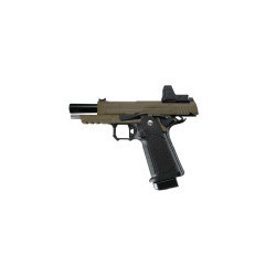 ARCTURUS PISTOLET GBB AIRSOFT VANGUARD 4.3'' RDS BLK/TAN