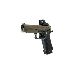 ARCTURUS PISTOLET GBB AIRSOFT VANGUARD 4.3'' RDS BLK/TAN
