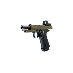 ARCTURUS PISTOLET GBB AIRSOFT VANGUARD 4.3'' RDS BLK/TAN