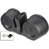 LANCER TACTICAL DRUM C-MAG M4 2500 - AIRSOFT